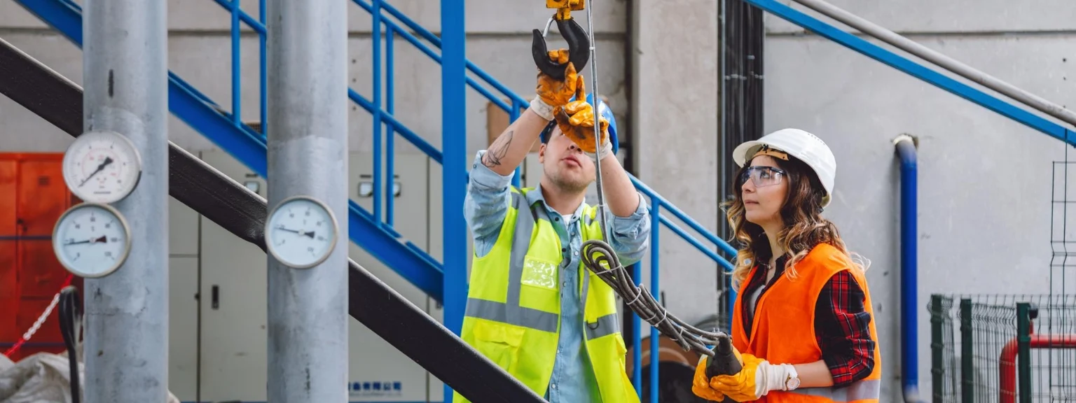 Crane and lifting equipment inspection in Iraq