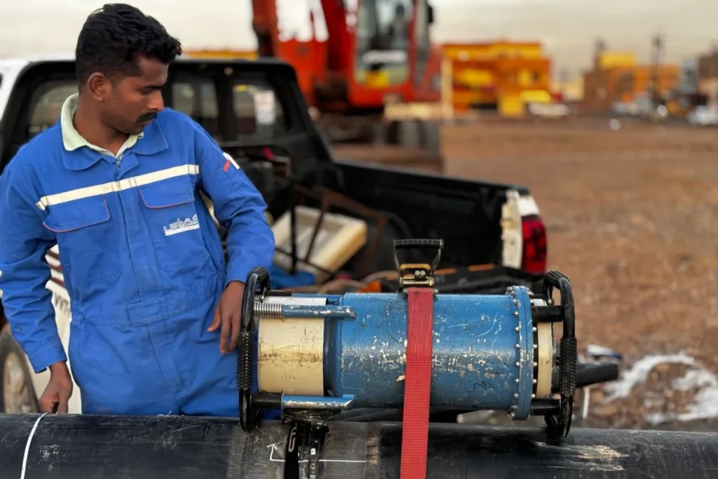 Radiographic Testing (RT) inspection services in Iraq by MIQIAS