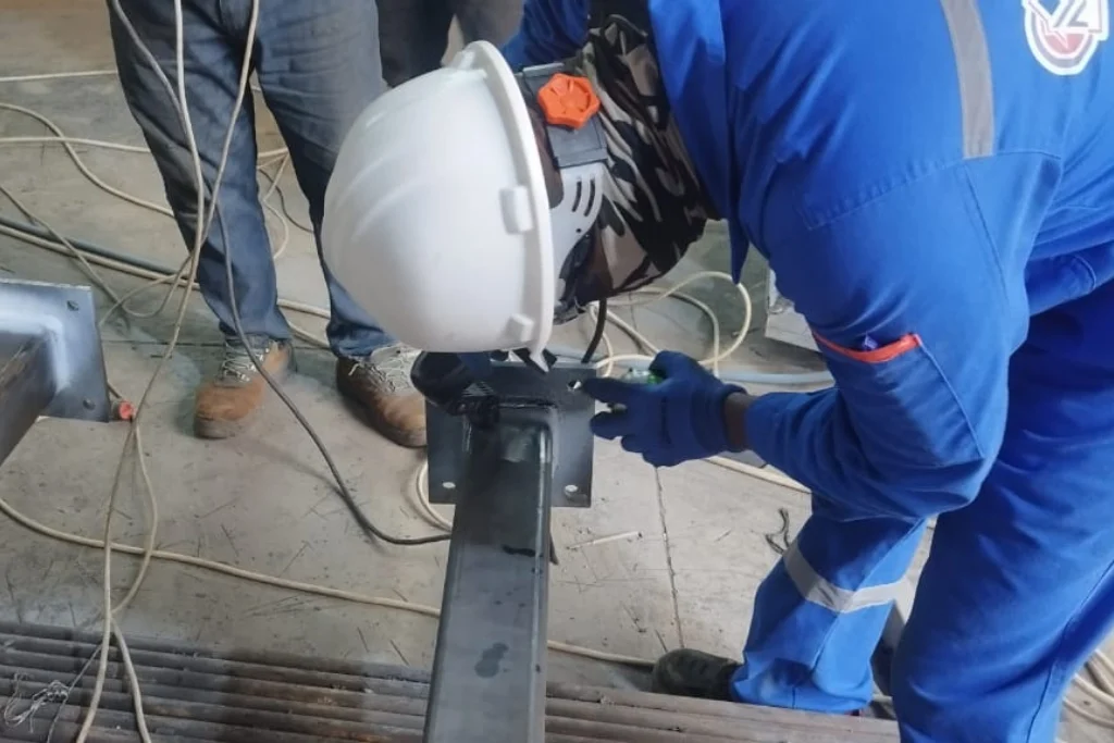Magnetic Particle Testing (MT) inspection services in Iraq by MIQIAS